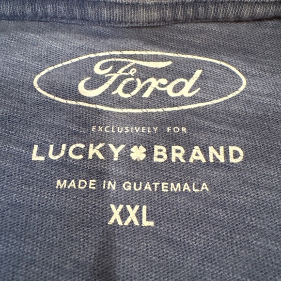 Lucky Brand Ford Mustang Men's T-Shirt - Picture 4 of 8